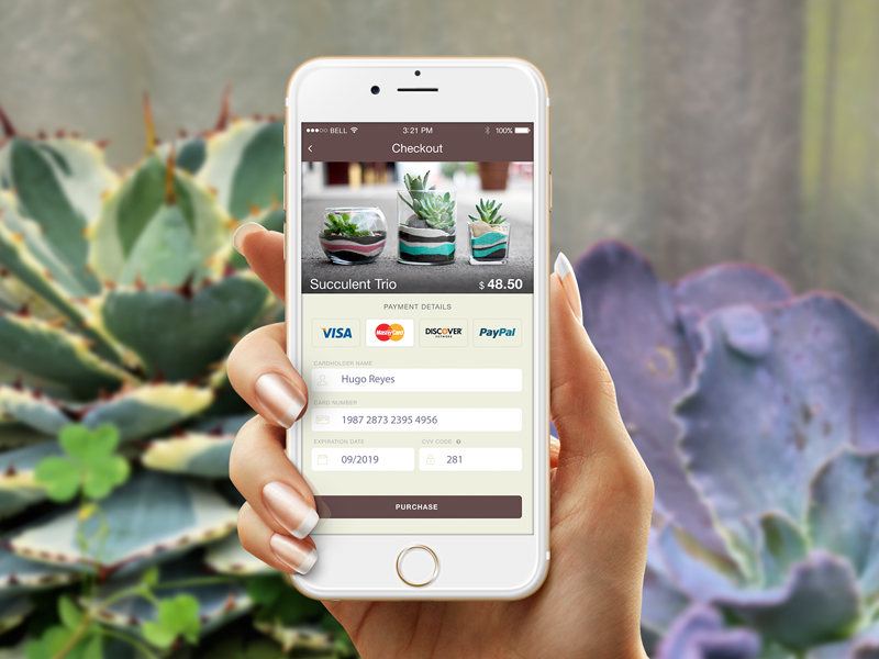 Daily UI Challenge 002 - Credit Card Payment
