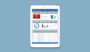 UI/UX design for an executive overview app for a global manufacturing company