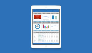 UI/UX design for an executive overview app for a global manufacturing company
