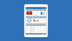 UI/UX design for an executive overview app for a global manufacturing company