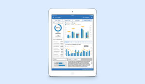 UI/UX design for an executive overview app for a global manufacturing company