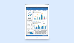 UI/UX design for an executive overview app for a global manufacturing company