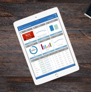 UI/UX design for an executive overview app for a global manufacturing company