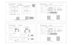 UX design process for a mobile analytics tool for an online reservation service