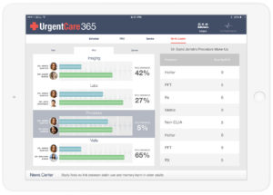 Urgent care physician iPad app