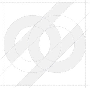 Breakdown of logo construction